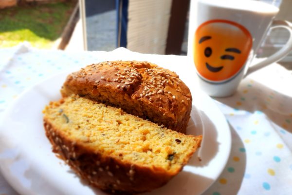 Receita de pão integral de abóbora sem glúten!