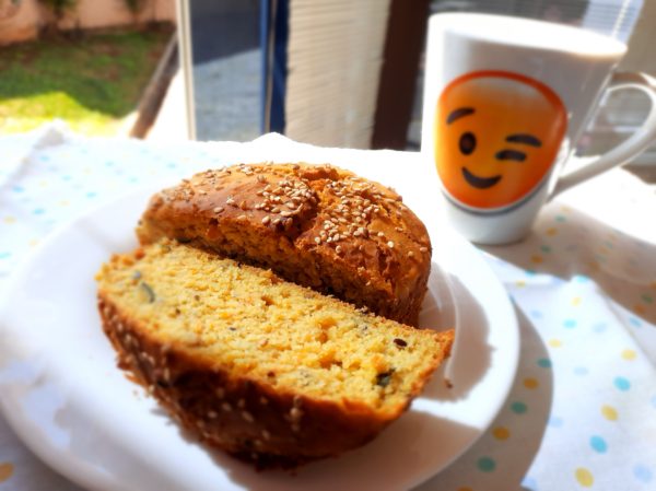 Receita de pão integral de abóbora sem glúten!