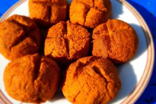 Receita de bolinho assado gostoso e nutritivo!