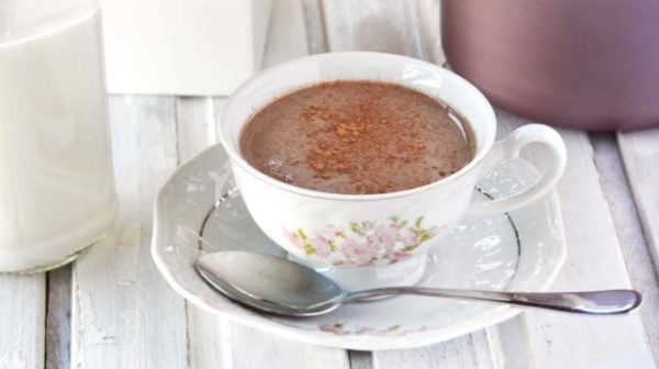 Receita de chocolate quente cremoso sem leite!