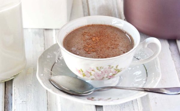 Receita de chocolate quente cremoso sem leite!