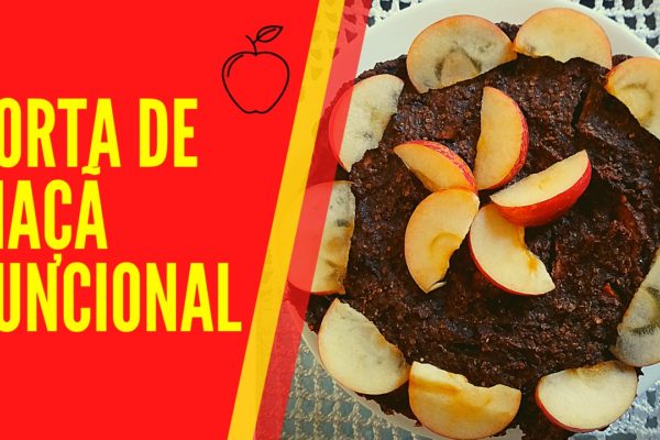 Deliciosa torta de maçã saudável e Nutritiva!