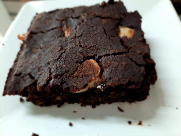 Receita de Brownie sem: glúten, ovos, açúcar e lactose!