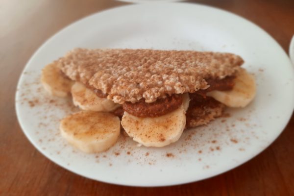 Panquecas de aveia saudáveis e nutritivas!