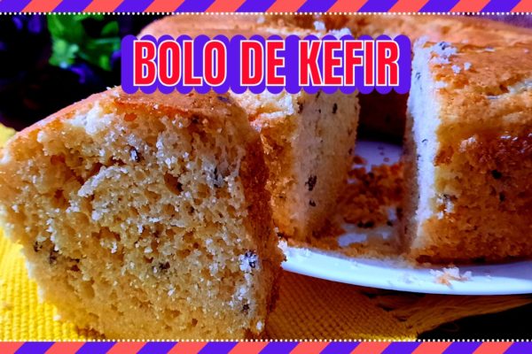 Receita de bolo com Kefir super fofinho!