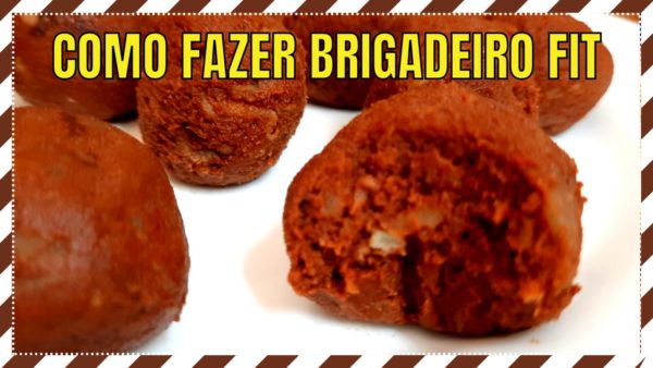 Receita saudável de brigadeiro fit sem lactose!