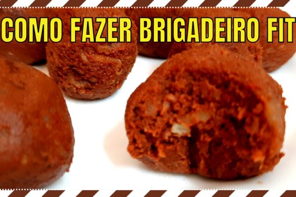 Receita saudável de brigadeiro fit sem lactose!