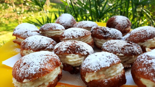 Receita de sonho recheado sem glúten e lactose!